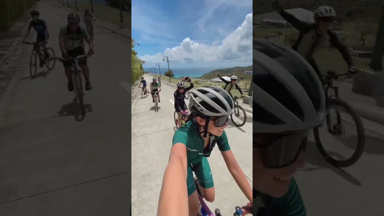 Hilly Boracay 🚵&zwj;♀️ #cycling #beach #philippines