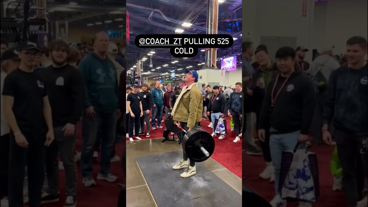 Big @zacktelander with 525 COLD | The Arnold Sports Festival #thestrengthco #startingstrength