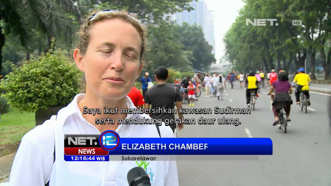 NET12 - Clean Up Jakarta Day - Bersih-bersih Ibukota