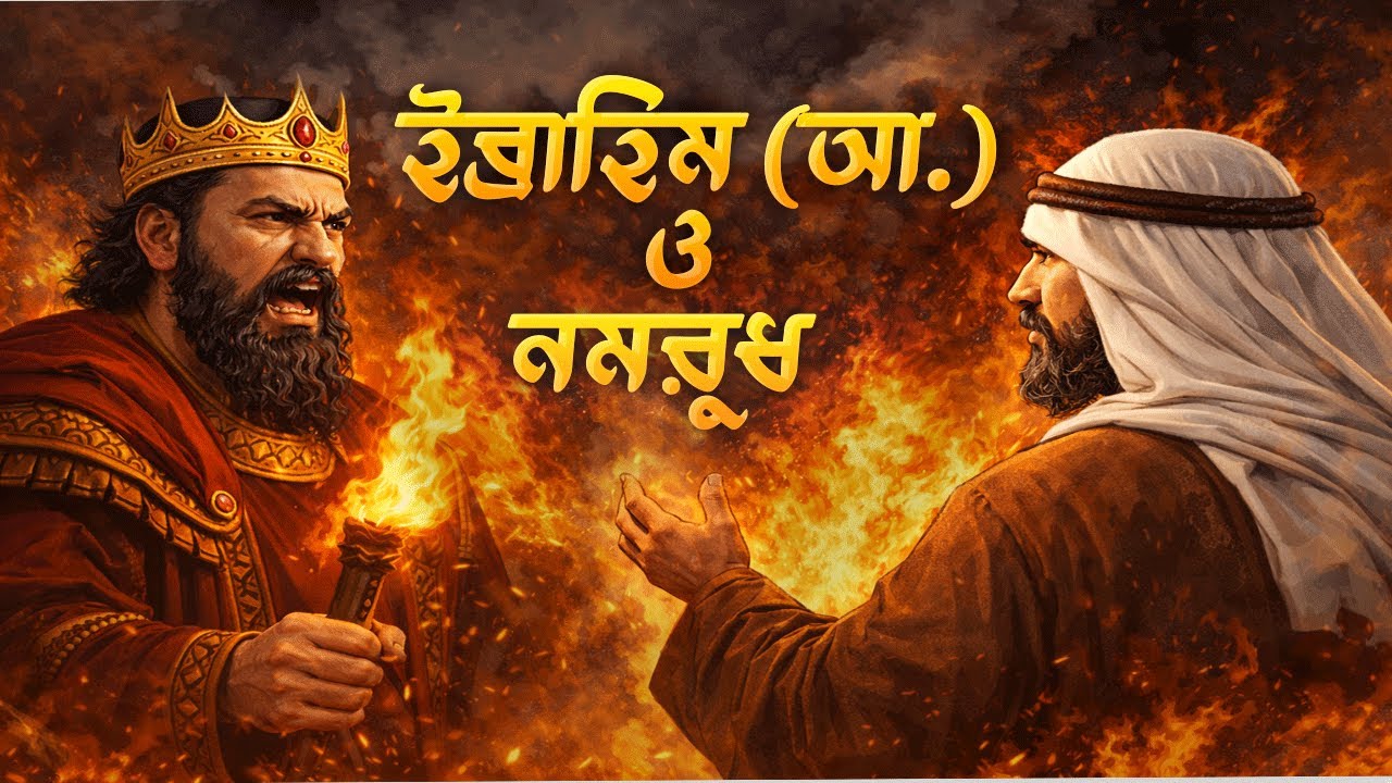 আগুন ঠান্ডা হয়ে গেল! 🔥❄️ ইব্রাহিম (আ.) ও নবরুথের অলৌকিক কাহিনী | ইব্রাহিম ও নবরুথ | Faith Tube |