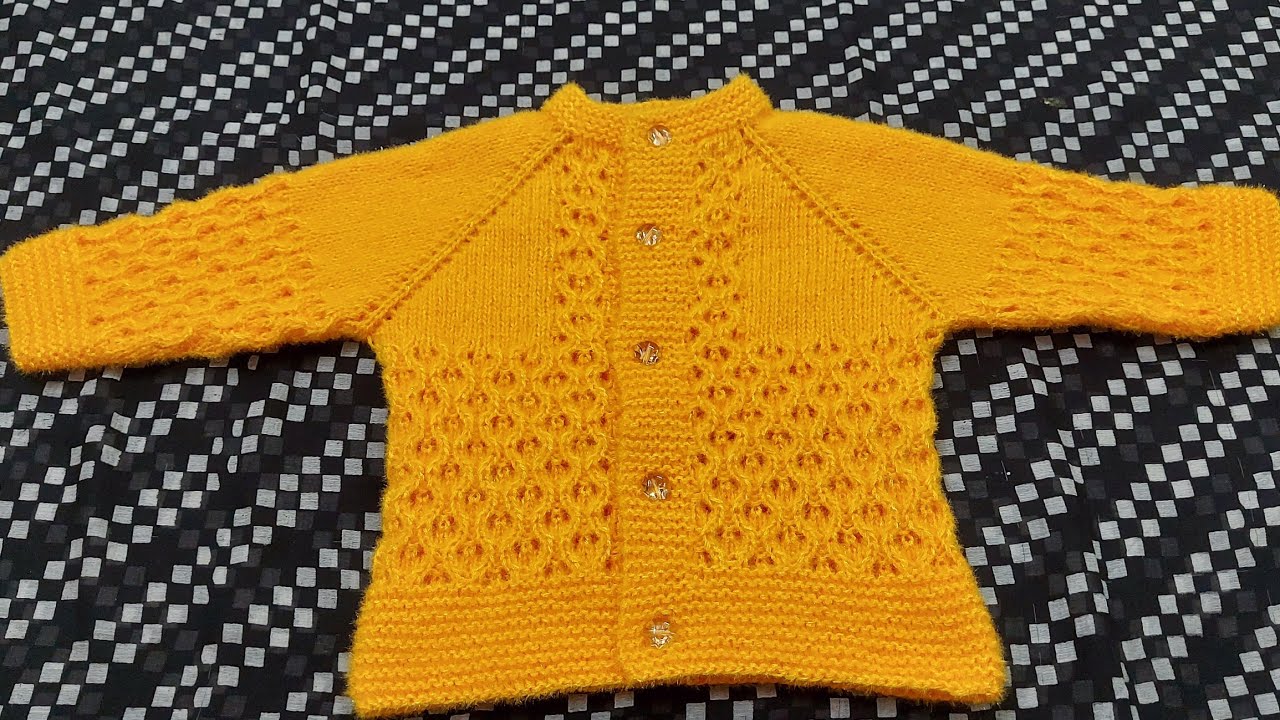 Baby's sweater for Three months to six months in step by step very easy way #673*#21.
