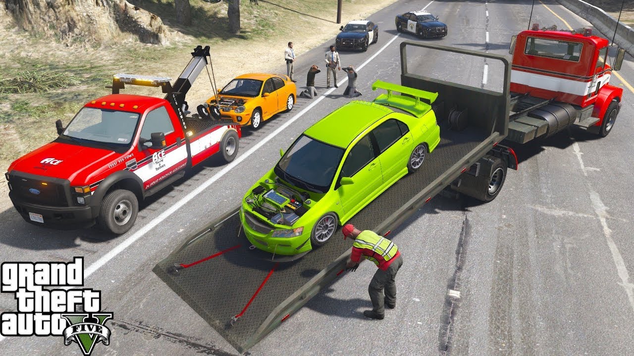 Impounding Street Racers in GTA 5