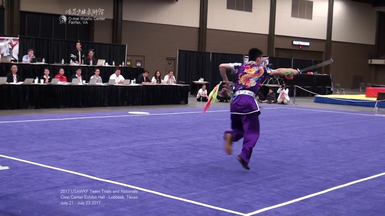 2017 USAWKF Team Trials and Nationals  - Alex Ni - Double Swords