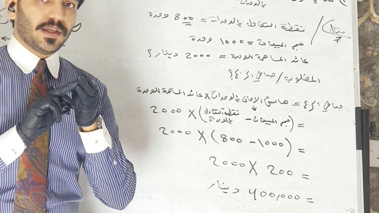 المحاسبة الادارية / الفصل الثاني / الاستنتاجات 