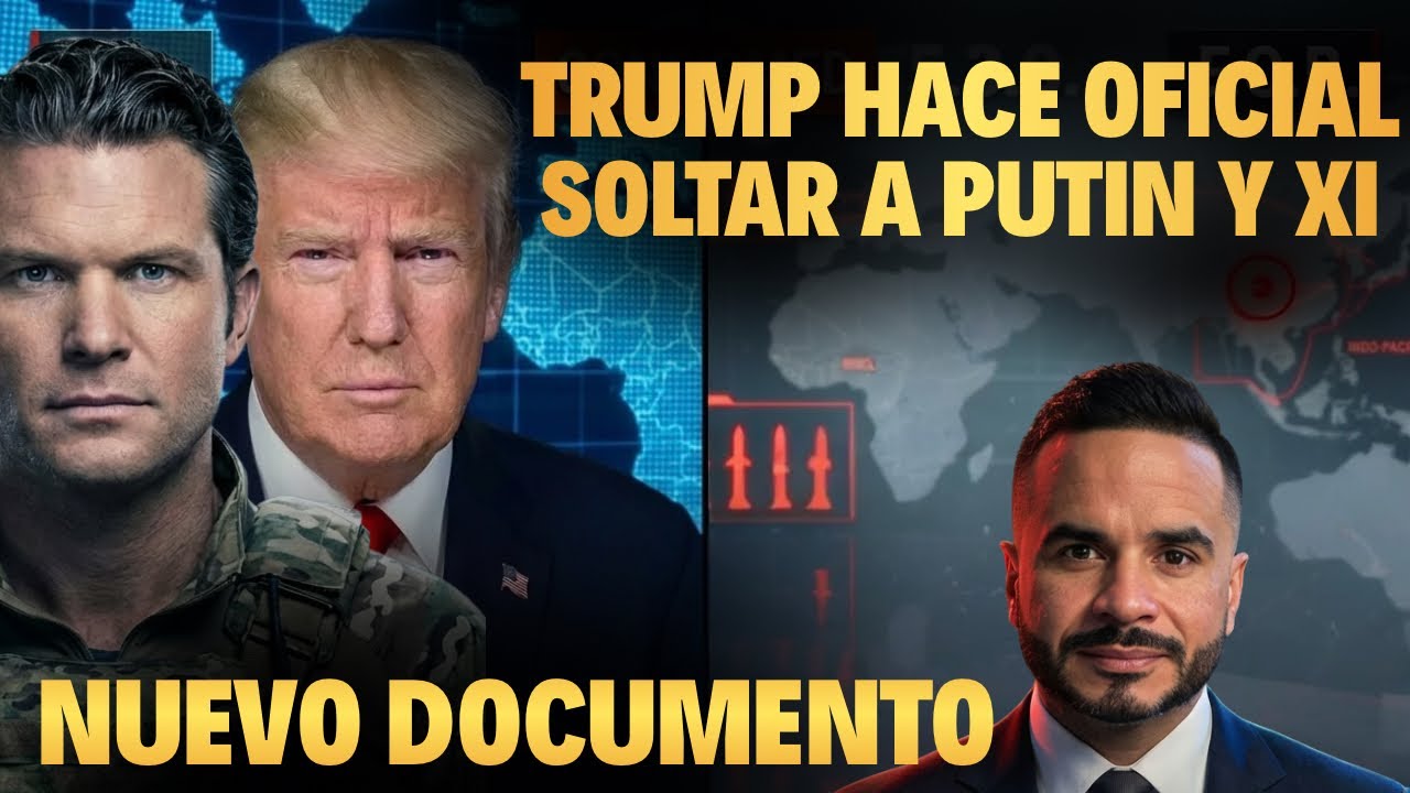 Trump Presentó Nuevo Documento de Guerra de USA: Permite a Rusia y China Hacer Lo Sayo