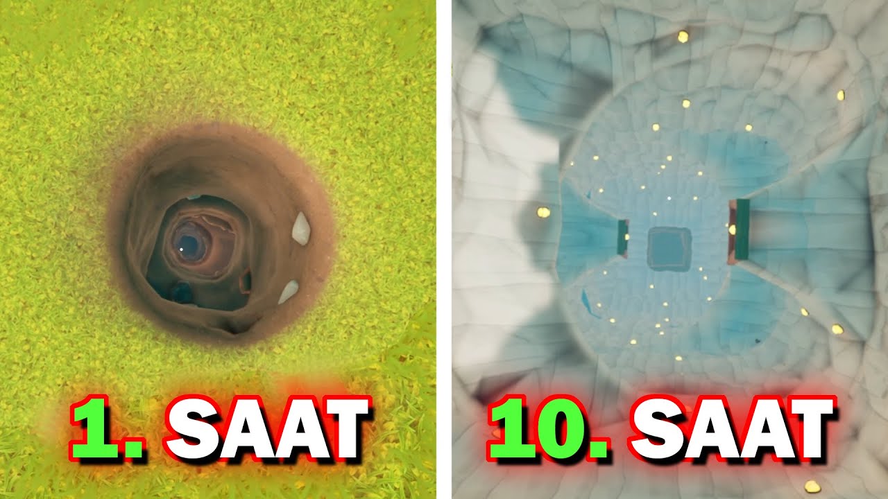 100% YAPMAK | Ata Sporumuz İş Makinesi İzlemek AMA İş Makinesi Biziz | A Game About Digging A Hole