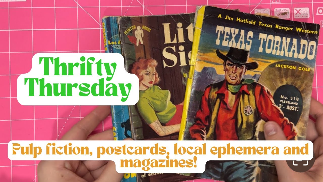Thrifty Thursday - ephemera finds inluding lots of old magazines!