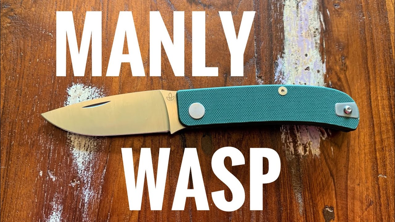 Slipjoint surprise! Manly Wasp knife review