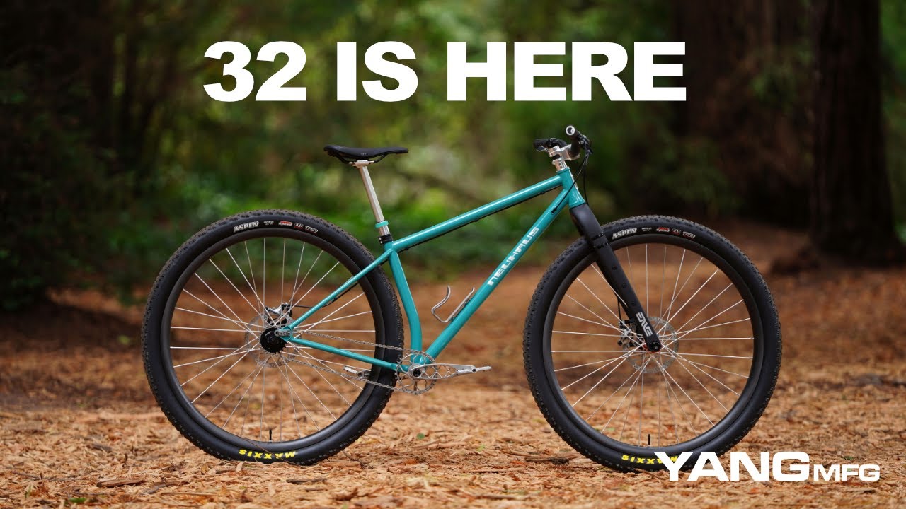 We built a 32in MTB