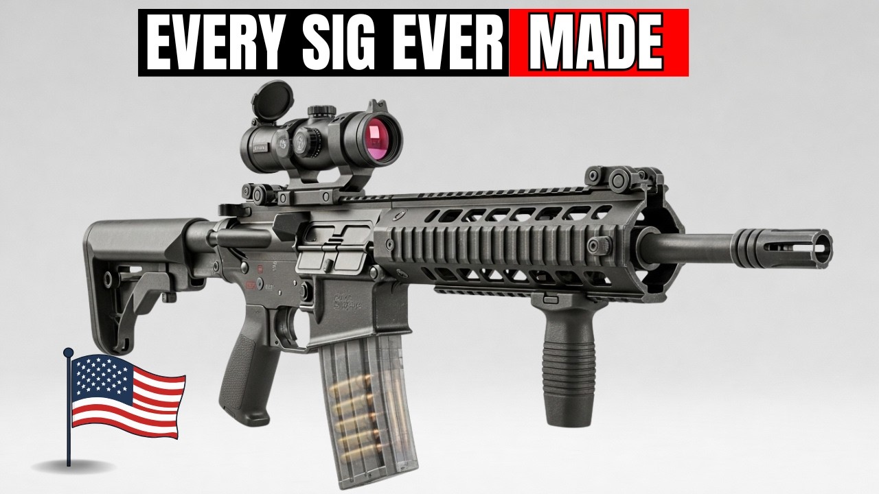 Every SIG Sauer Weapon Ever Made Explained