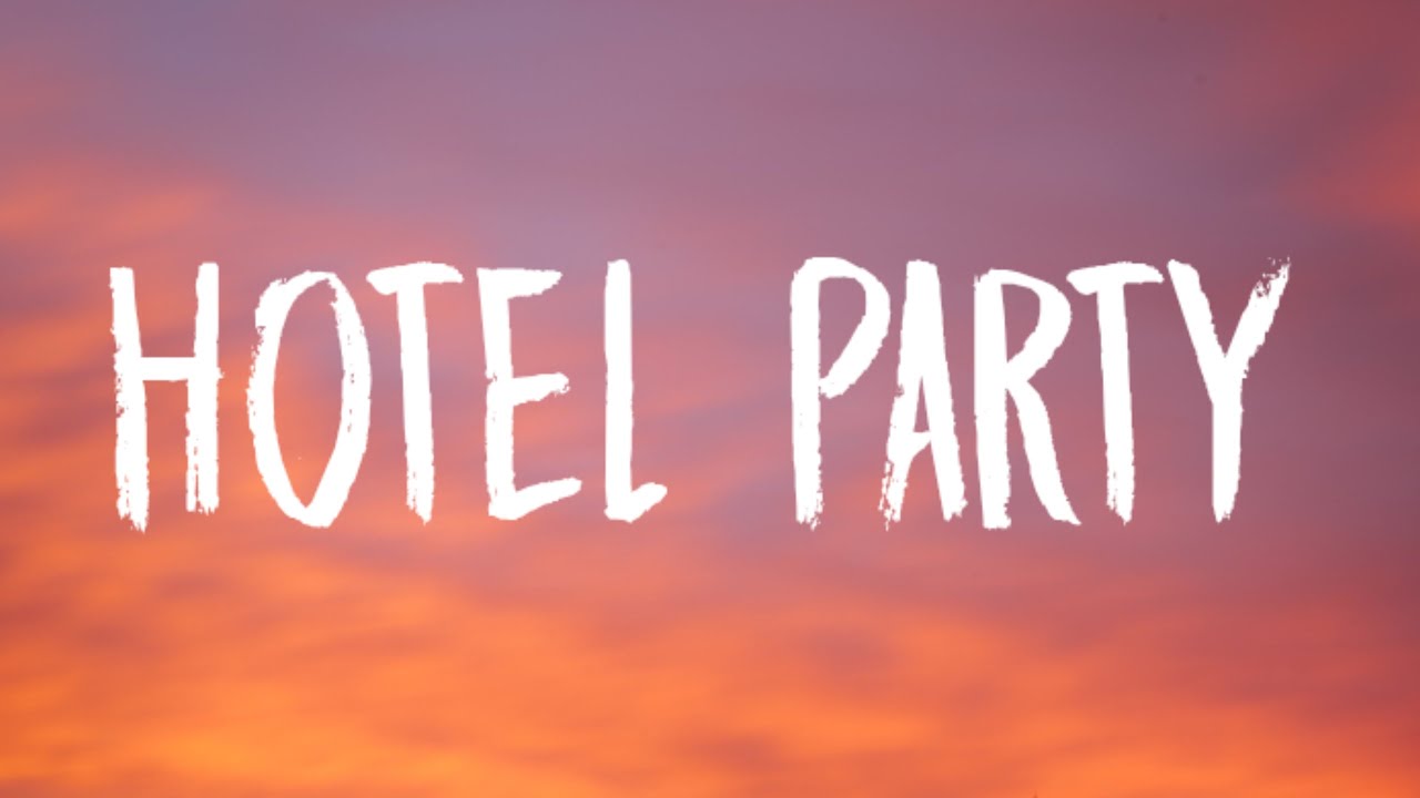 Crash adams - Hotel Party (Lyrics)