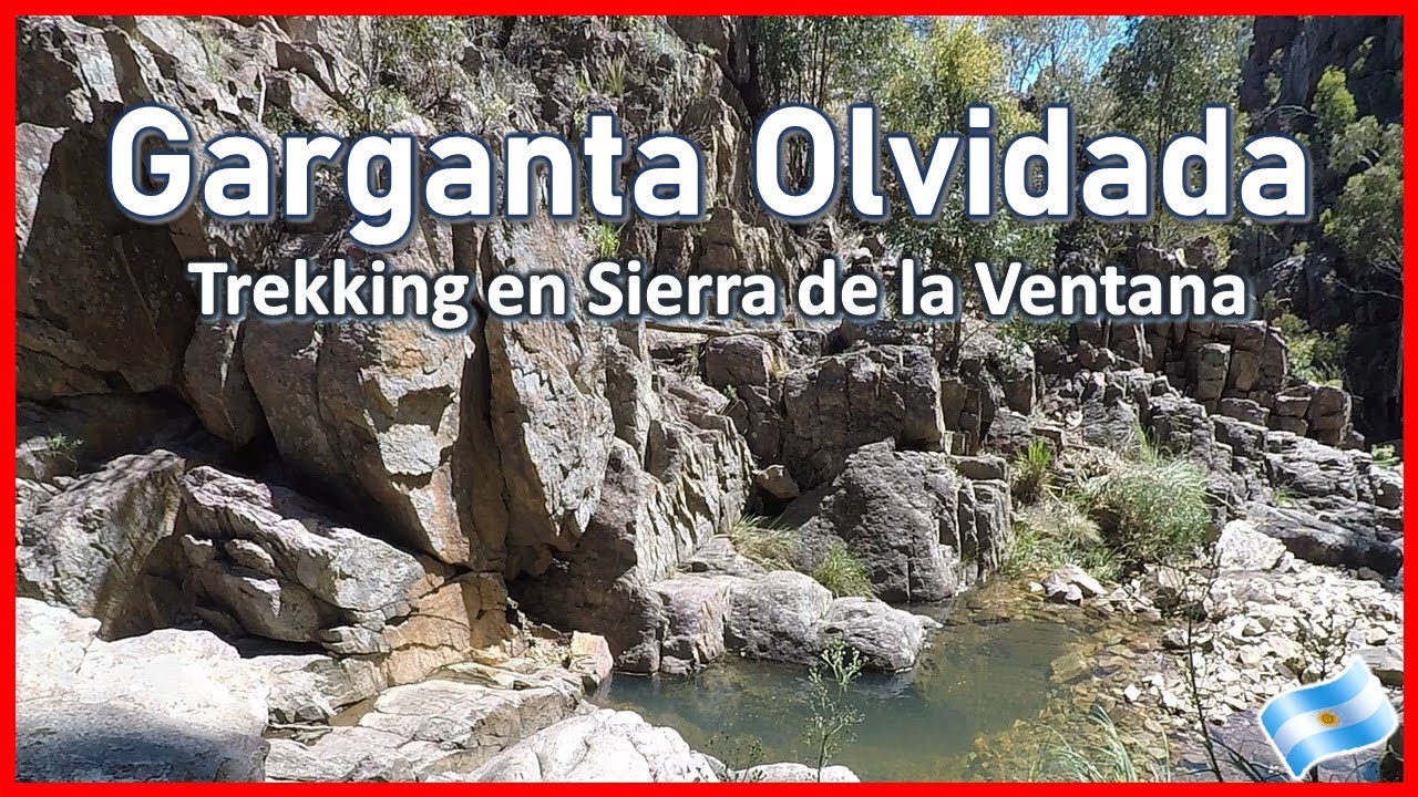 Garganta Olvidada 🏔  Trekking en Sierra de la Ventana #argentina