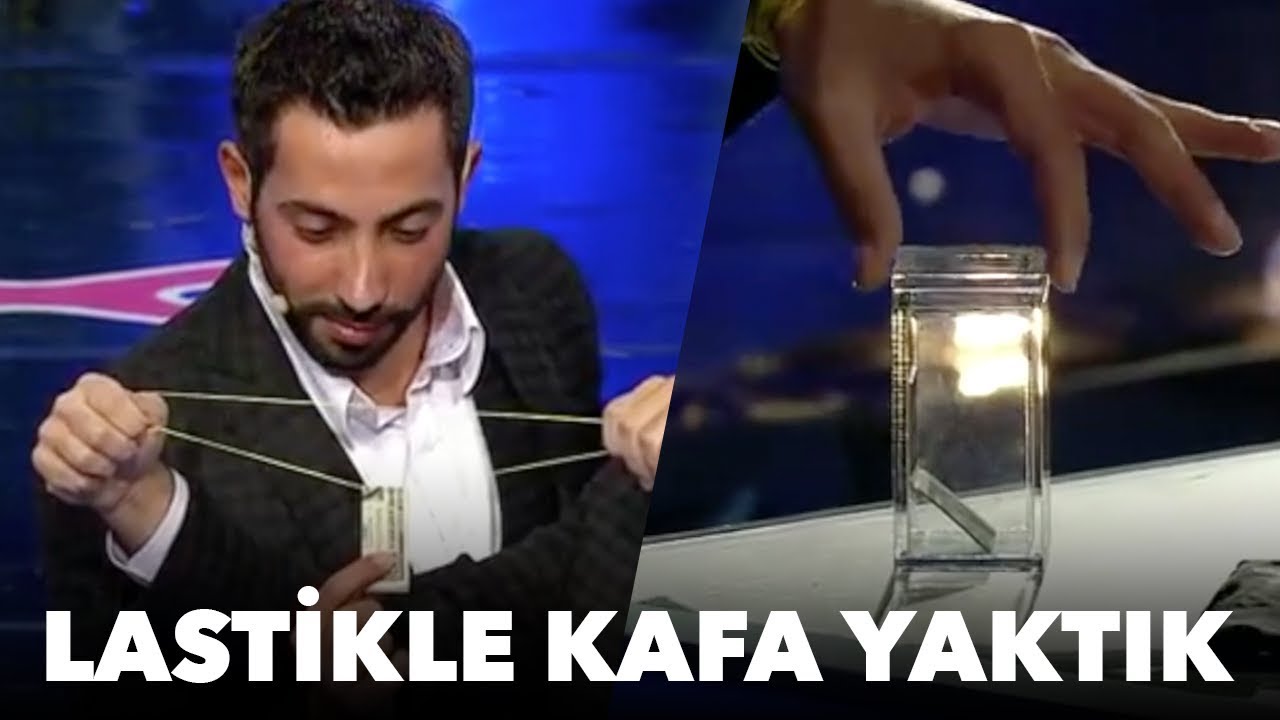 LASTİKLE KAFA YAKTIK ✋😱✋