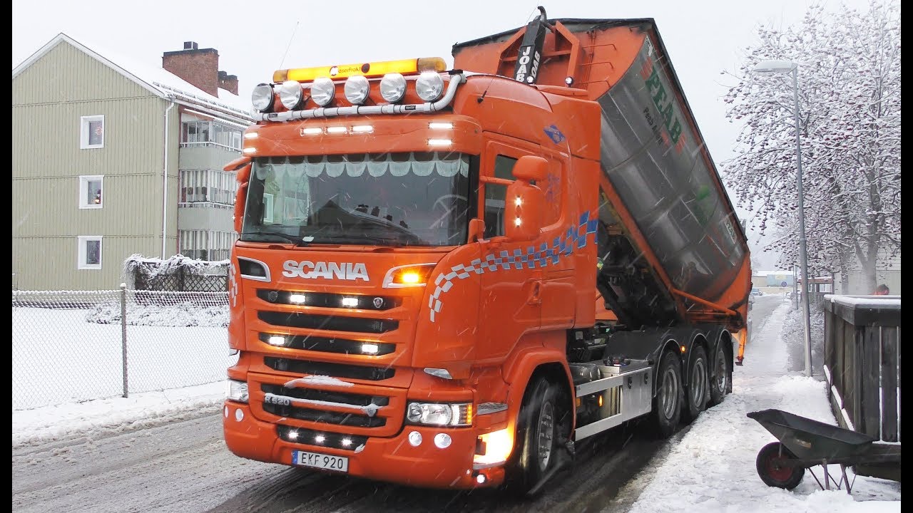 Scania V8 Sprider Truck 4K