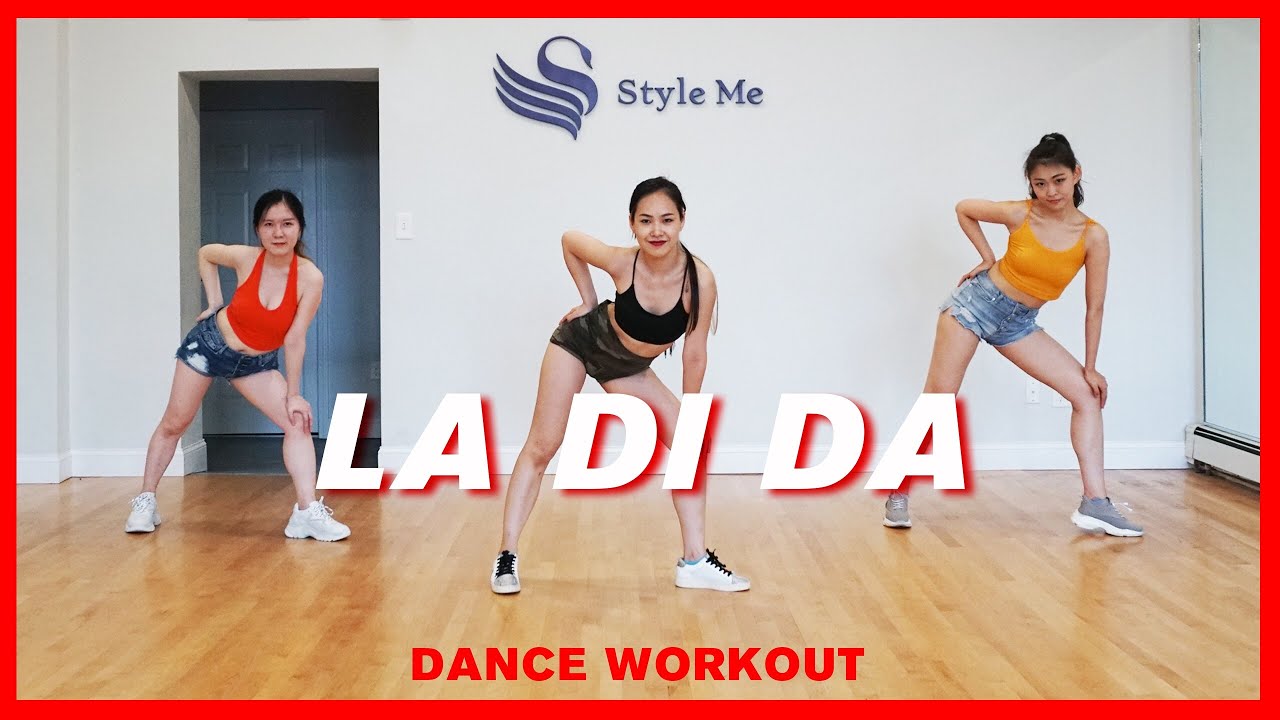 [HD] EVERGLOW (에버글로우) - LA DI DA | K-Pop Dance Workout | Cardio Home Training | Dance Fitness