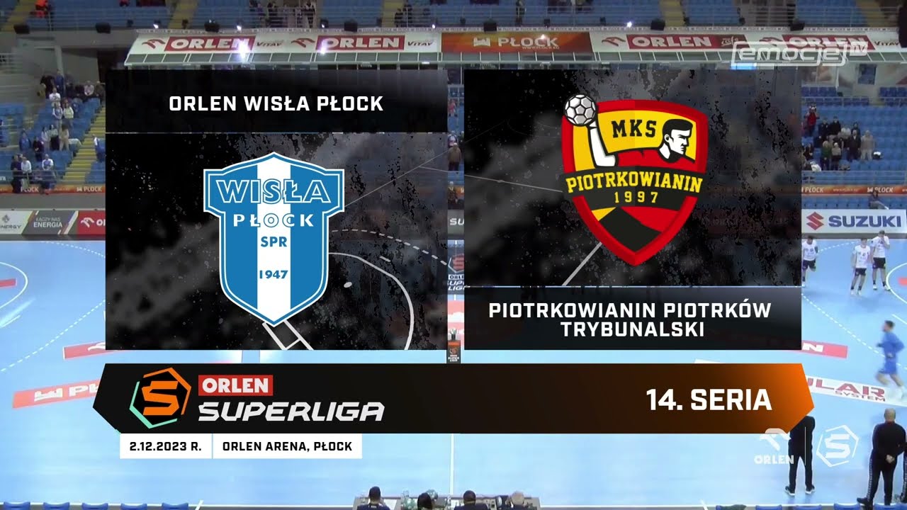 14. seria Orlen Wisła Płock - Piotrkowianin Piotrków Trybunalski SKRÓT