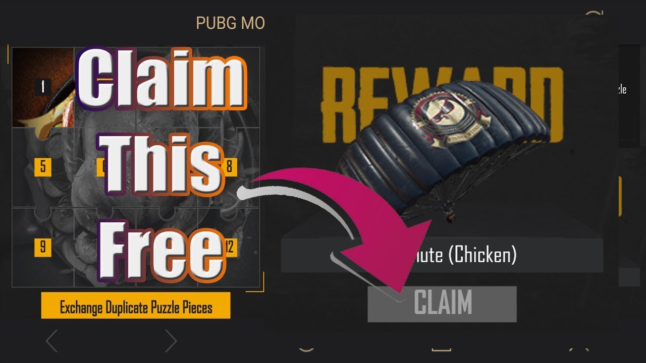 Get FREE Parachute Skin - Before Season 3 ends or Season 4 Start PUBG mobile