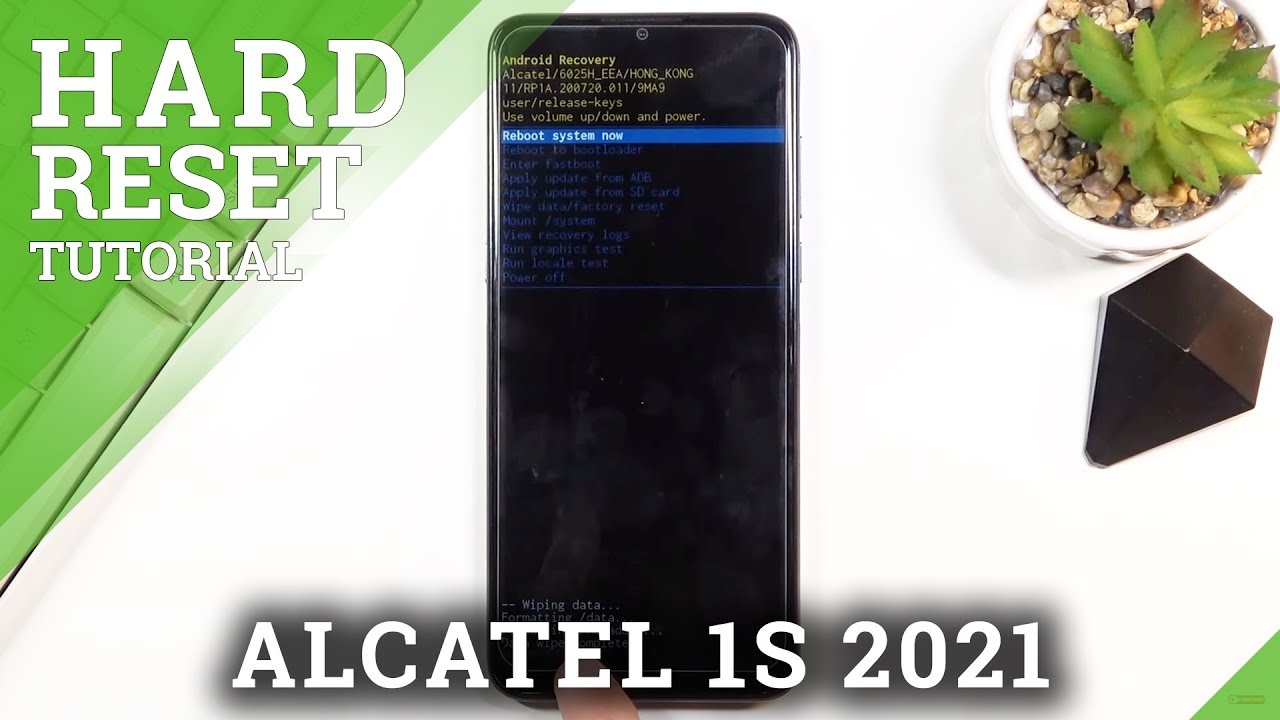 How to Hard Reset Alcatel 1S 2021 via Recovery Mode – Remove Data