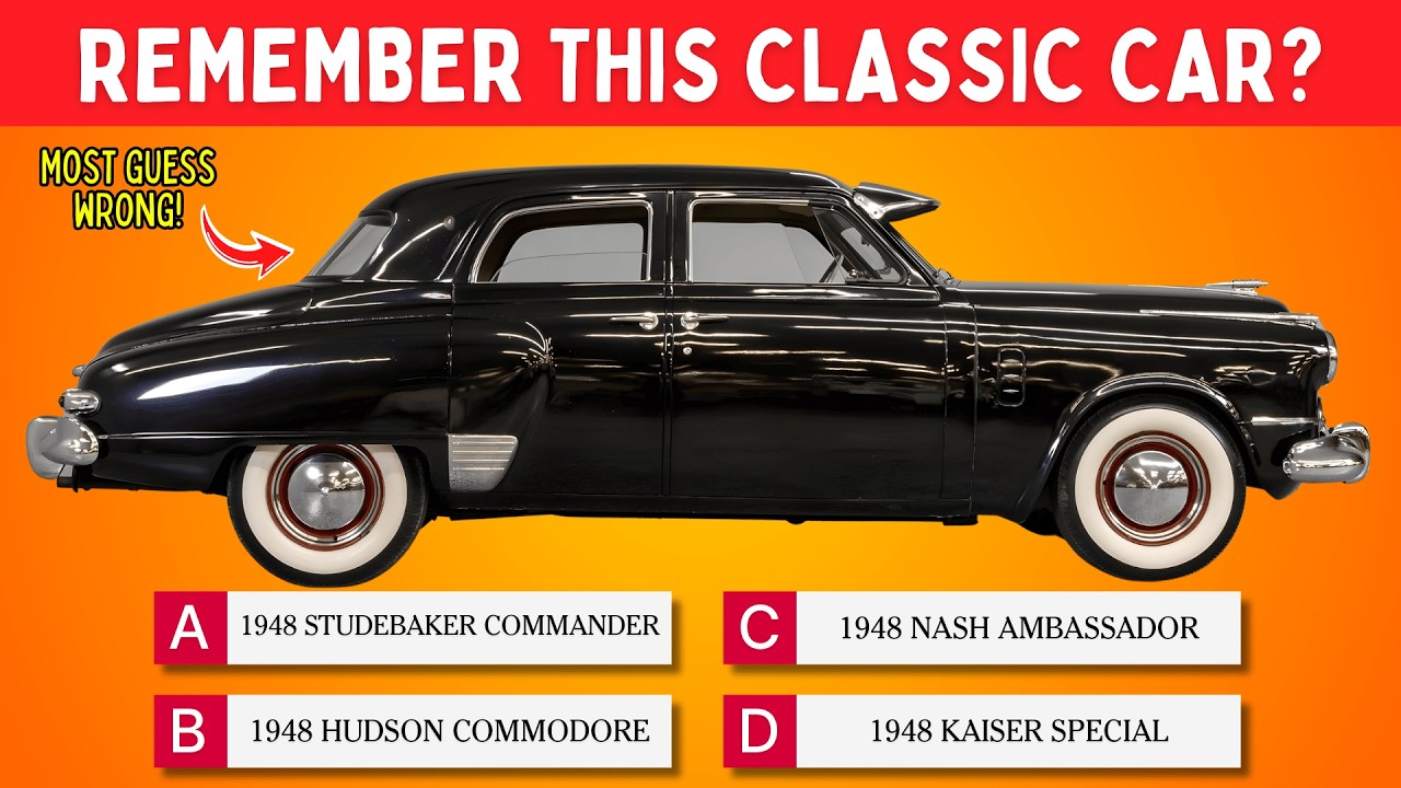 Guess the 30 Classic Cars | Ultimate American Muscle & Vintage Car Quiz (60s–80s)