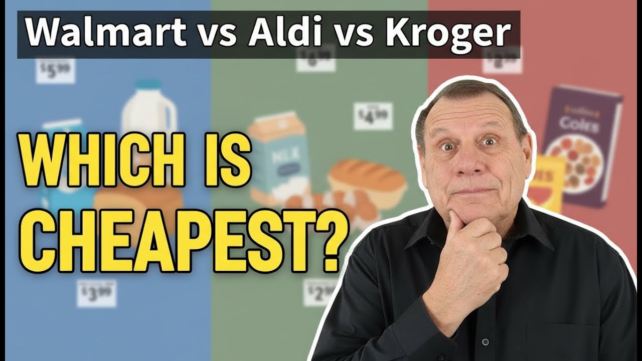 January Grocery Prices Compared: Walmart vs Aldi vs Kroger