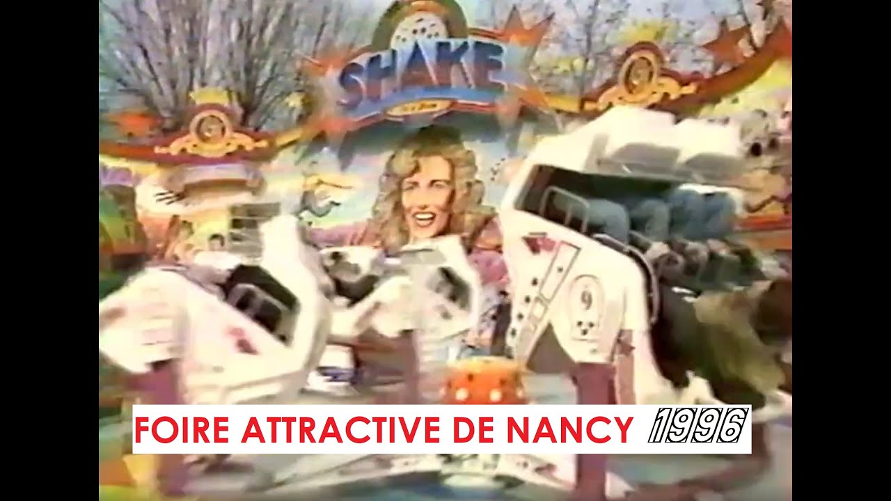 Foire attractive de Nancy 1996 micro reportage / France 3 Lorraine