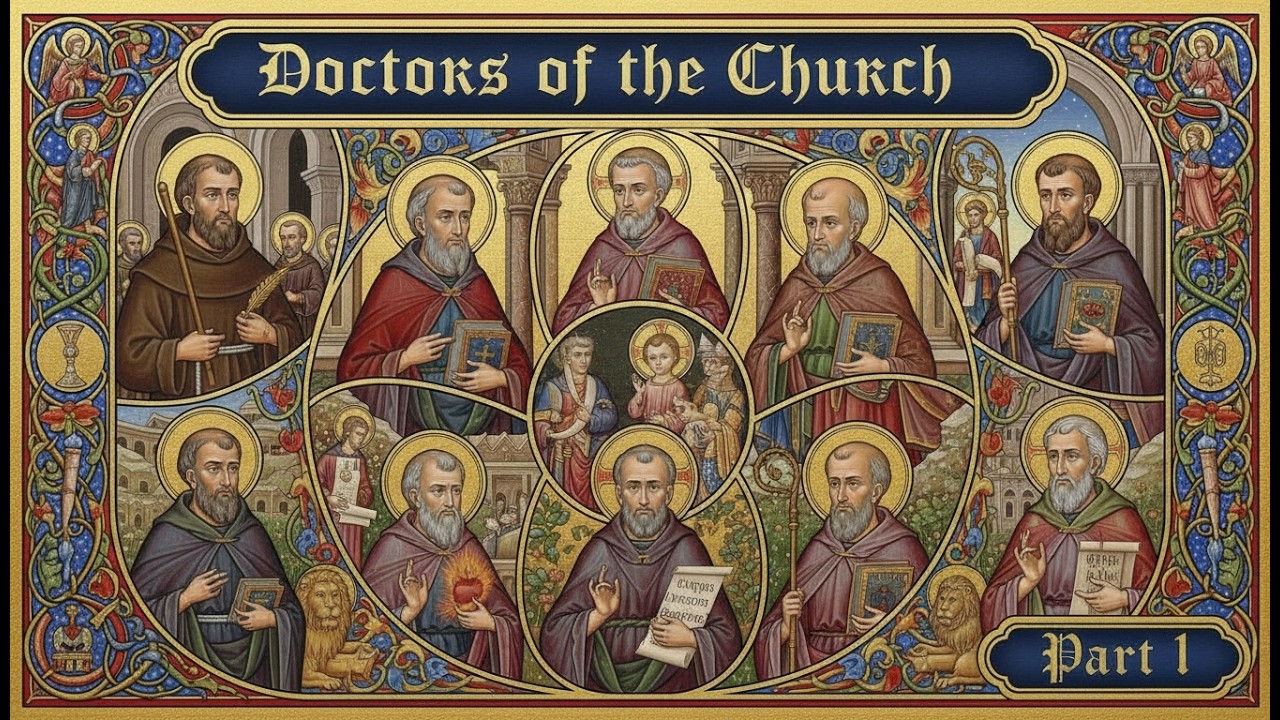 Fall Asleep to the Doctors of the Church (Part 1) | 2 Hours of Peaceful Saint Narratives
