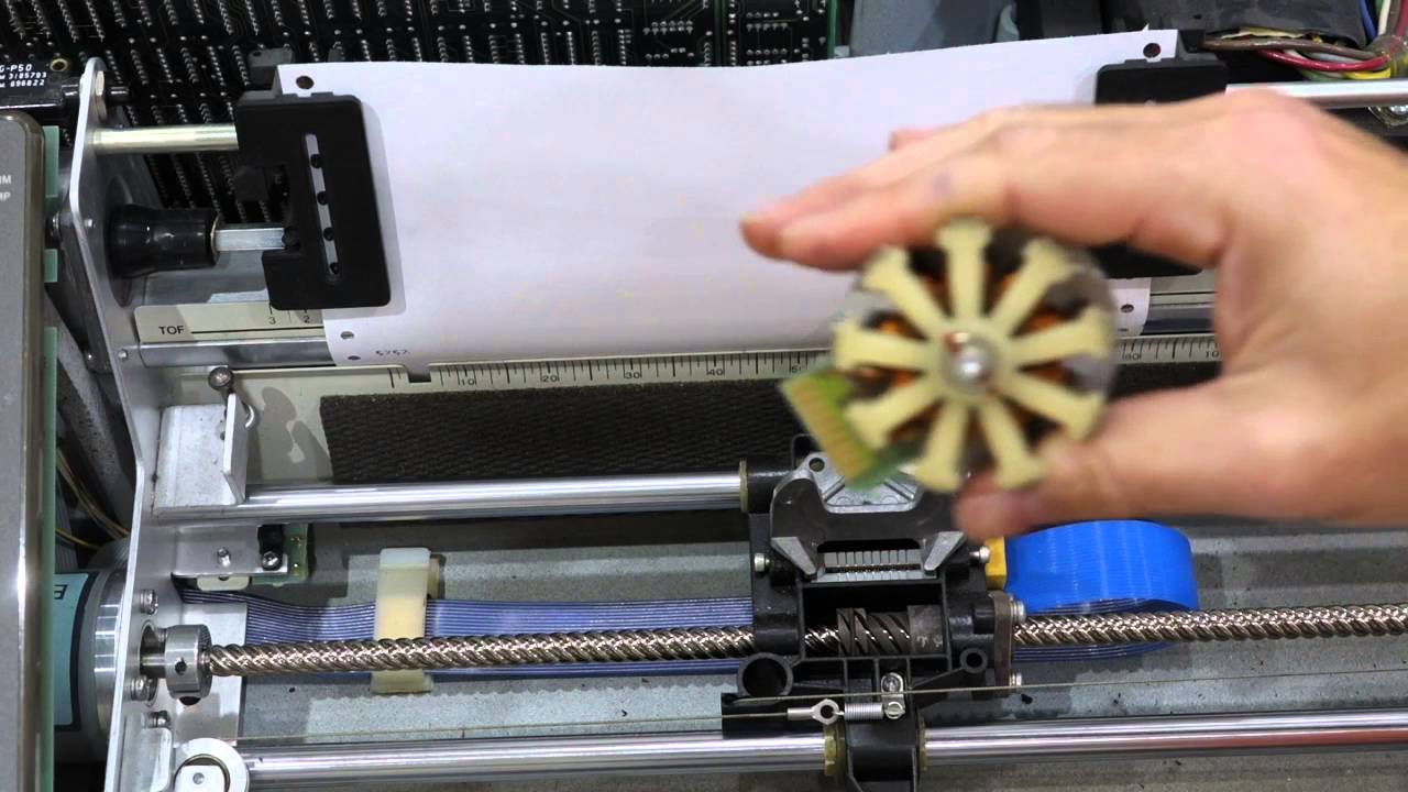 HP 2631G Dot Matrix Printer Restoration (vintage 1978)