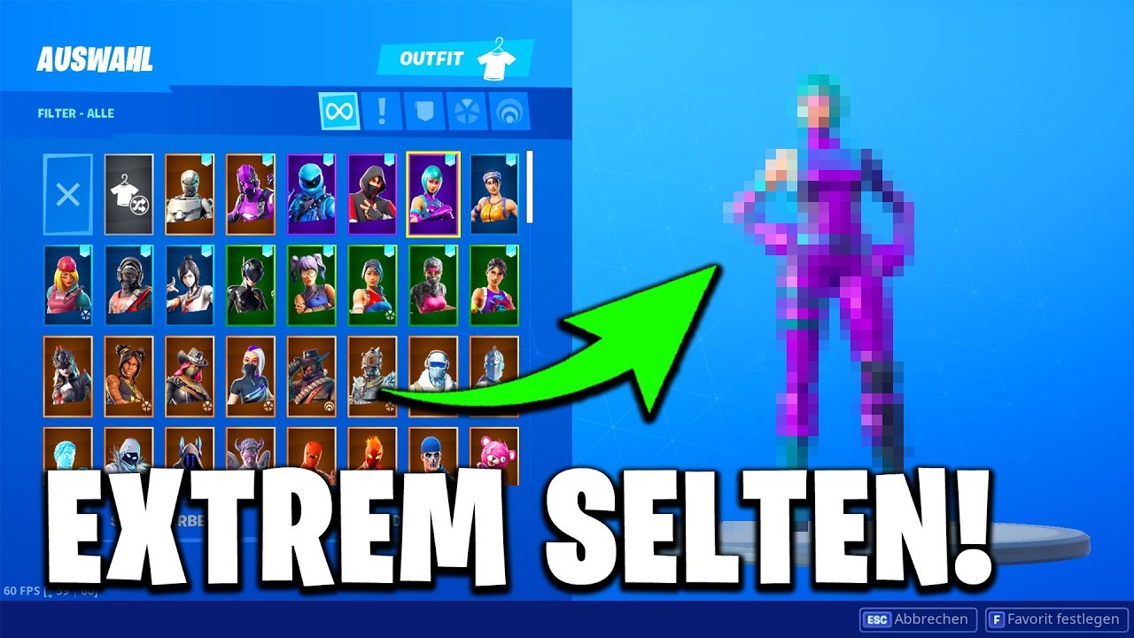 Ich ZEIGE den SPIND von meinem ZUSCHAUER in Fortnite! Er hat SELTENE SKINS!