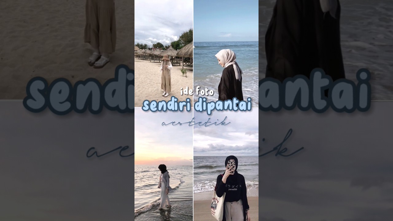 ide foto di pantai yang bisa kamu coba #shorts