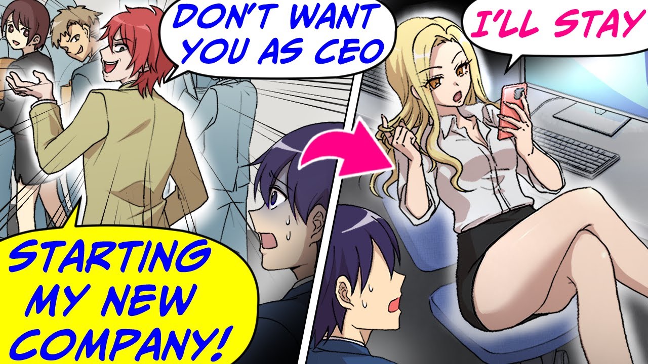 Co-Owner of Company Betrays Me and Went Independent! Only a Gyaru Worker Stayed..[RomCom Manga Dub]