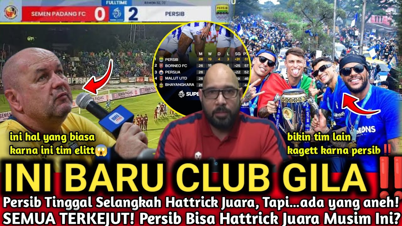 PERSIB HATTRICK JUARA⁉️SERIUS INI?! 😱Persib Hampir 3  kali juara, Ini Faktanya! bikin rival panas🔥