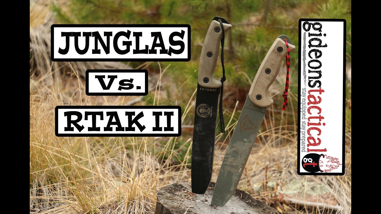 RTAK II or ESEE Junglas: Knife Comparison