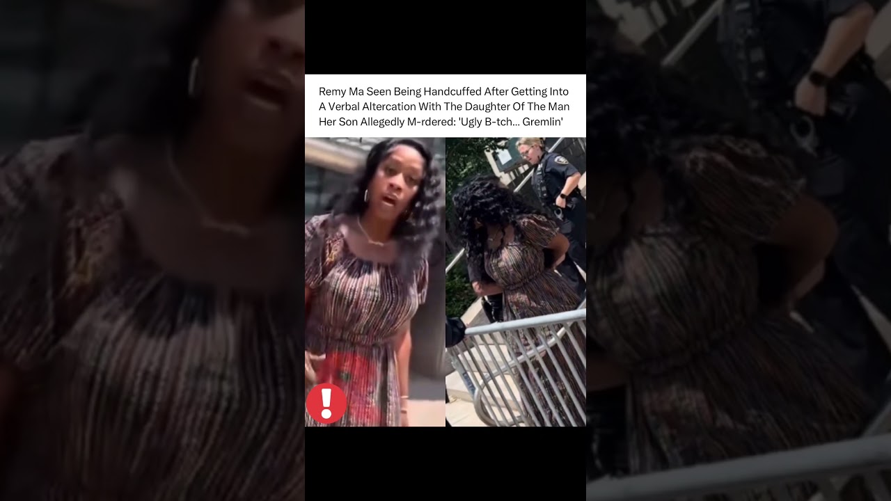 Remy Ma Detained After Heated Argument Tied to Son&rsquo;s Legal Case! #remyma #son #shorts #viralvideo