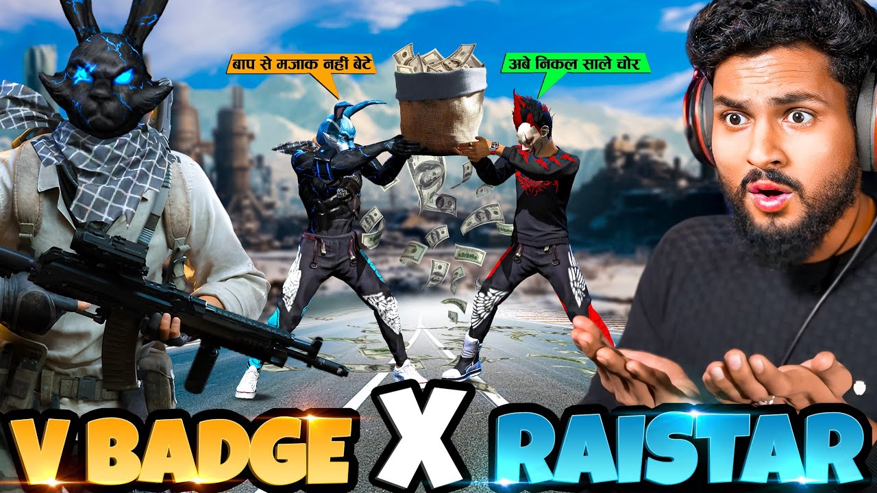 Raistar Vs Ansh Bond 😱 Biggest V Badge Player Call Me Noob Raistar 1 Vs 50 में!! 😤