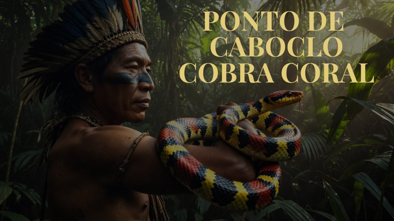 Ponto de Caboclo Cobra Coral | Proteção Espiritual e Força da Mata | Umbanda