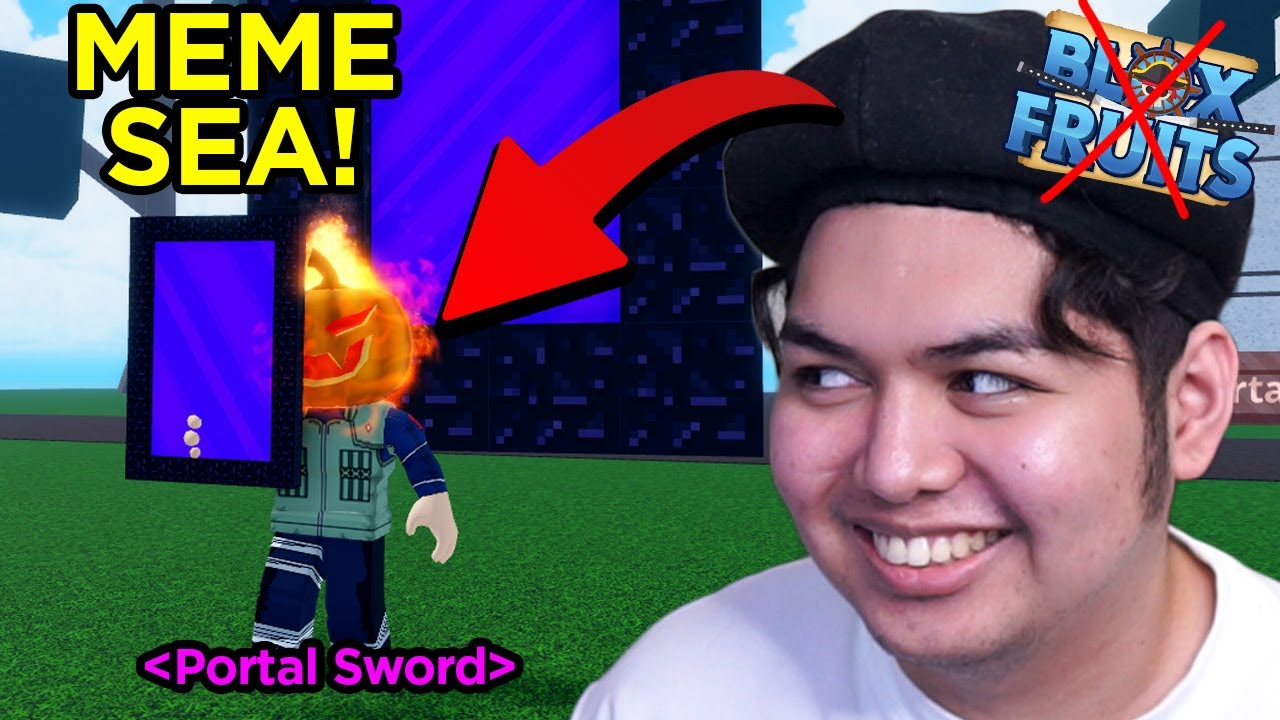 BloxFruits pero may PORTAL SWORD?! (Meme Sea ep. 3)
