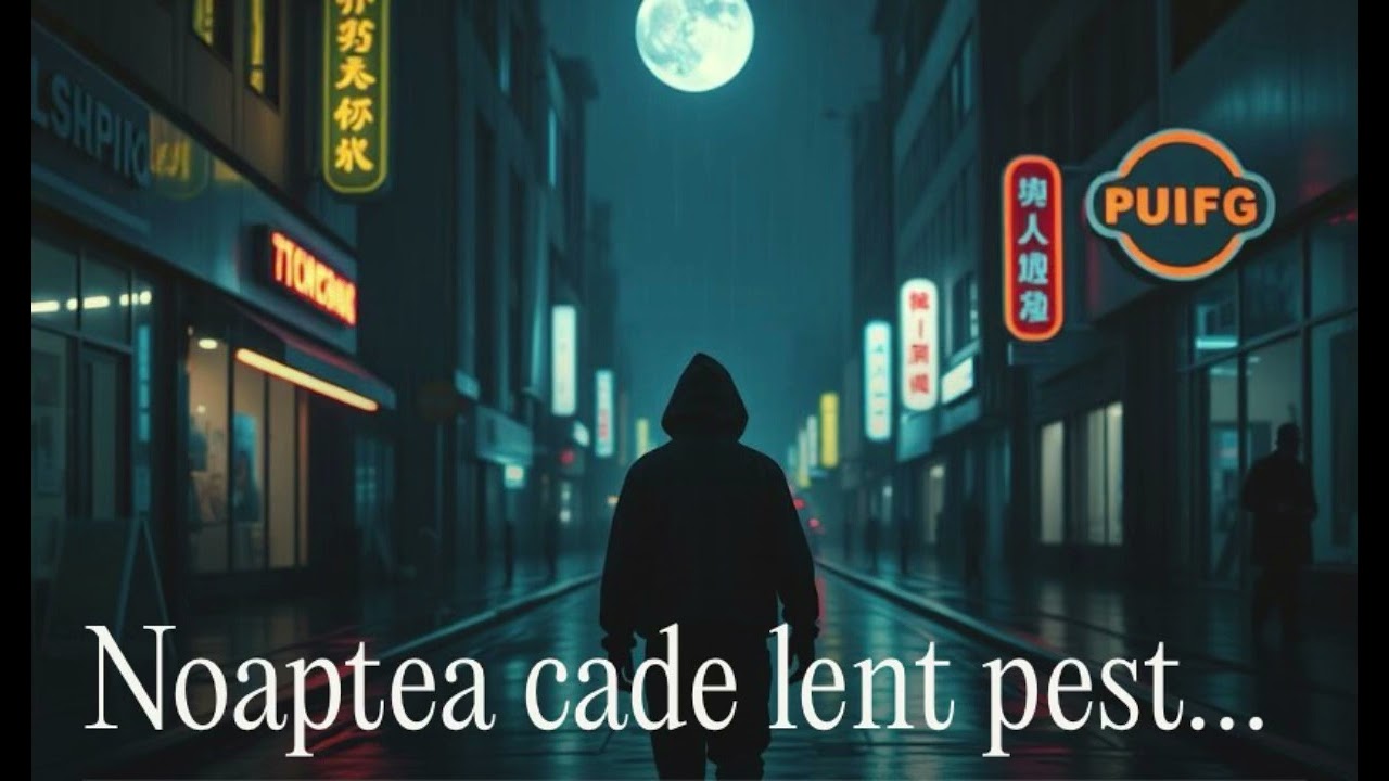 Noaptea cade lent peste…