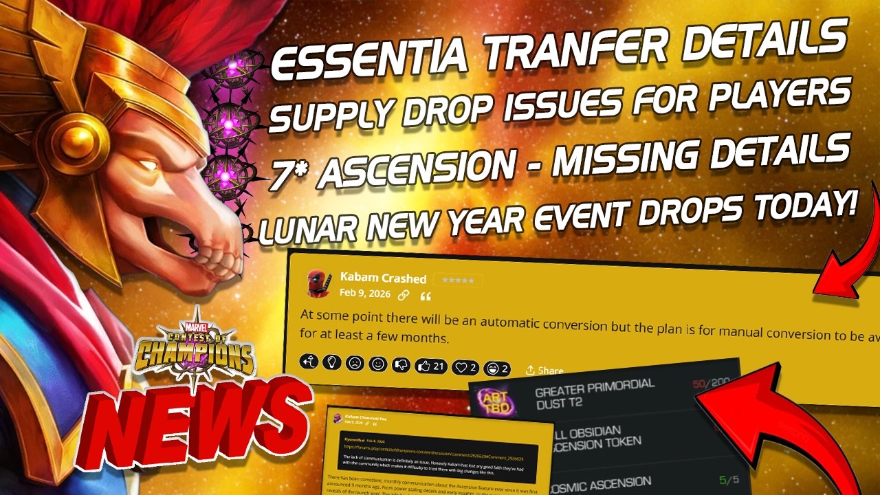 Ghost Rider Rework Clarification | Lunar New Year Event Today | Missing Ascension Detail + More[MCN]