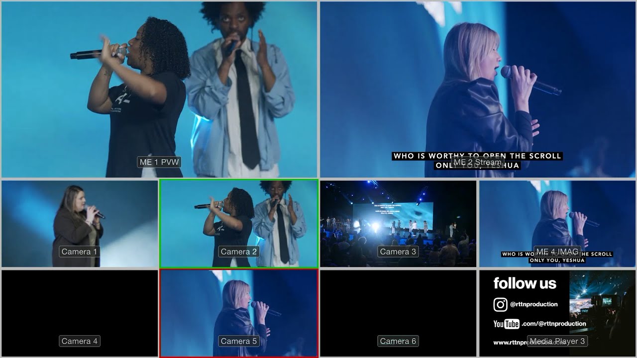 Production Multiview | Sunday Broadcast | Church Livestream | Blackmagic Design