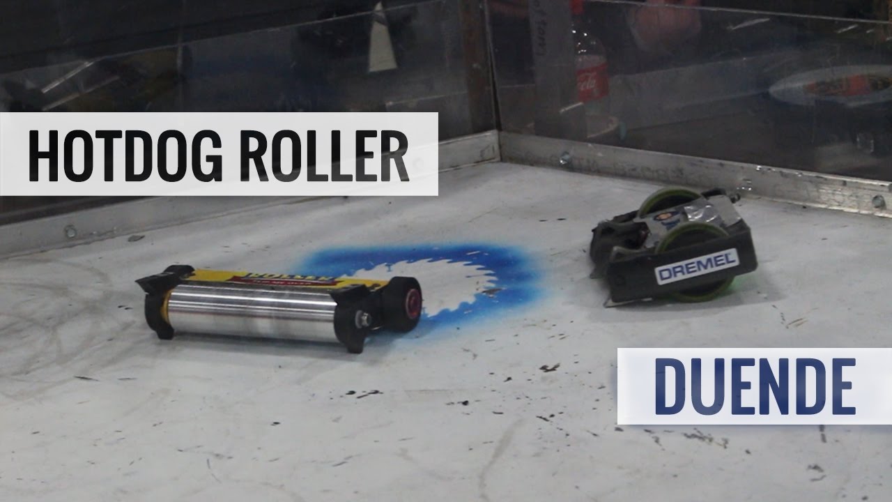 Duende vs. HotDog Roller - RoboGames 2017