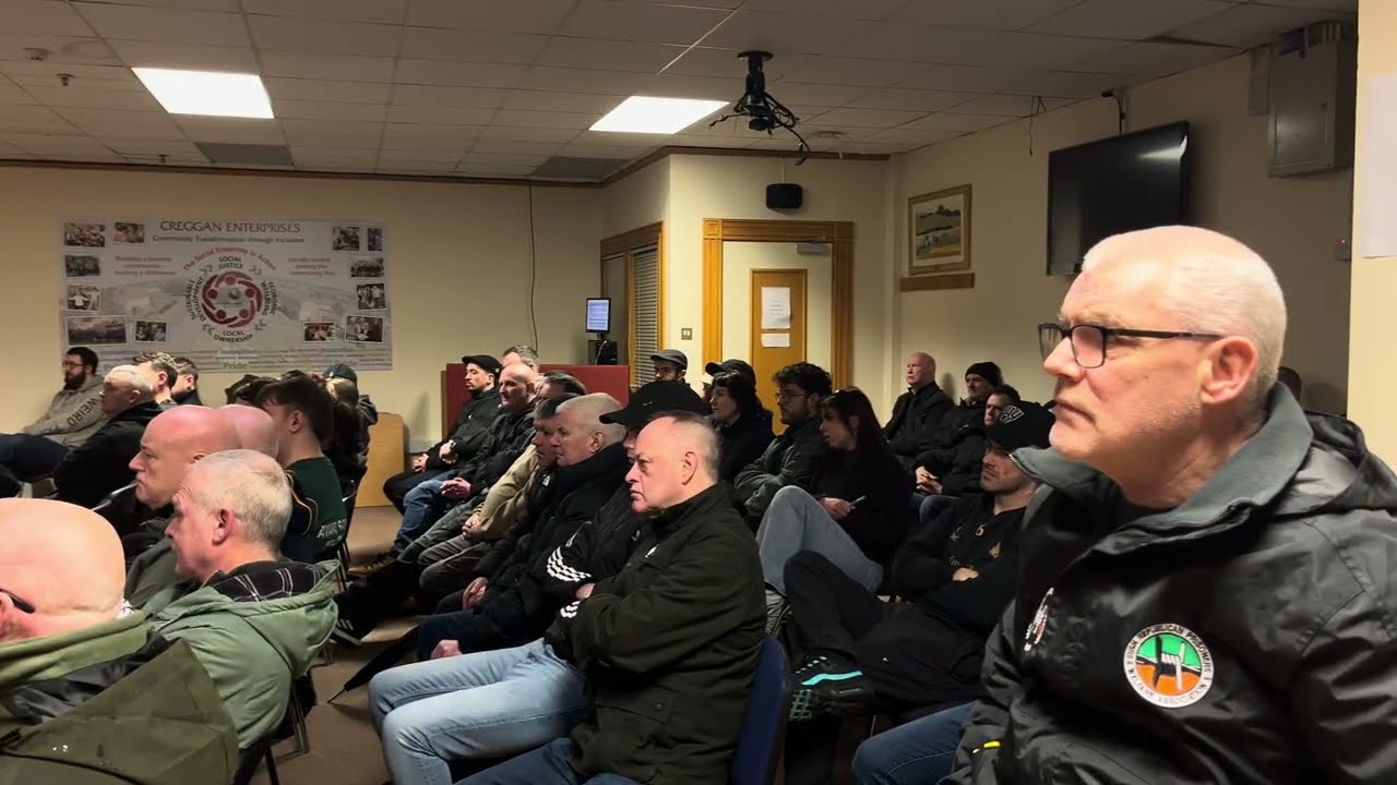Derry IRPWA meeting on systematic PSNI harassment and plight of current Irish Republican prisoners