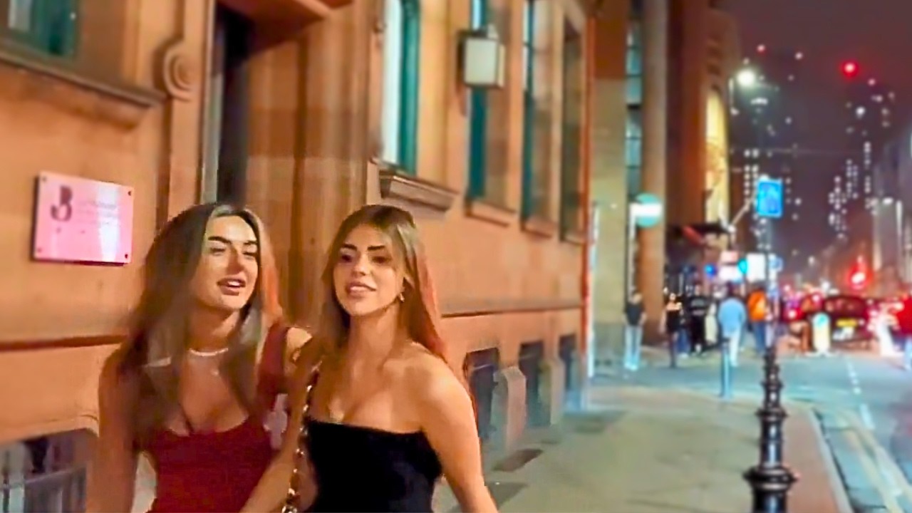 Manchester Nightlife POV Walking Tour | Deansgate Saturday Night