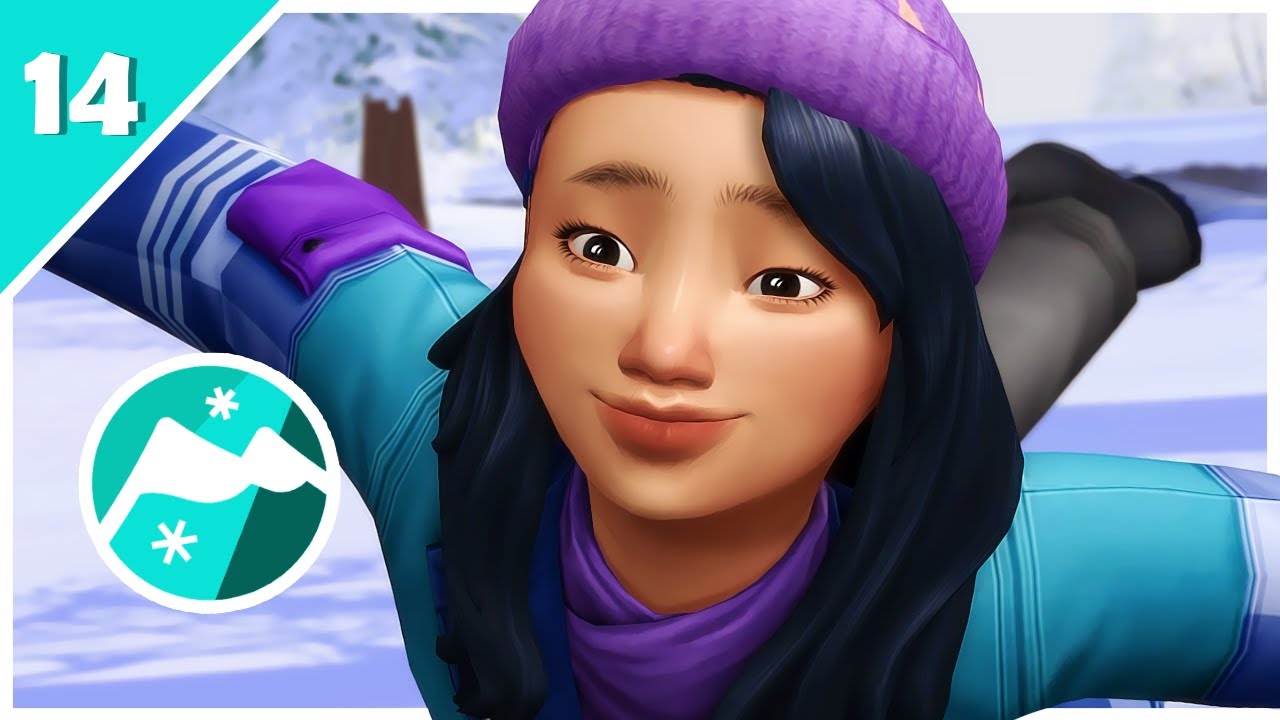 Ice Skating Hangout | Ep.14 | The Sims 4 Snowy Escape