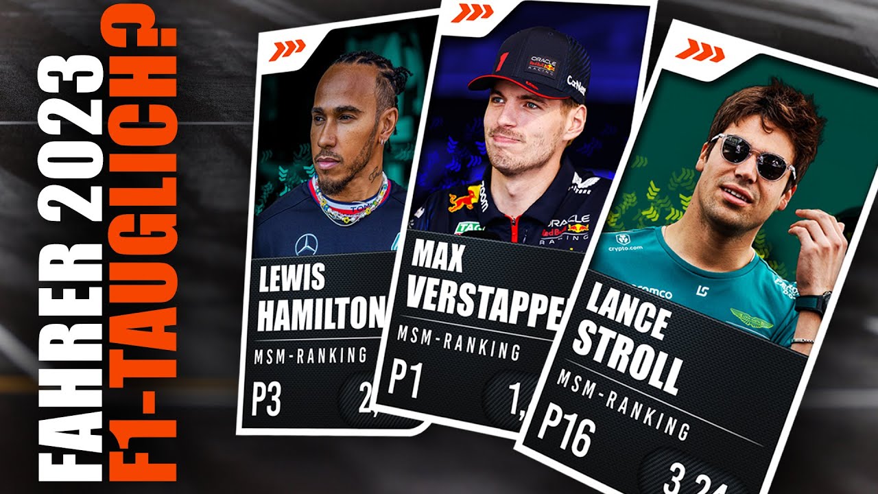 Formel 1 2023: Das große Fahrer-Ranking - Wer ist NICHT F1-tauglich?