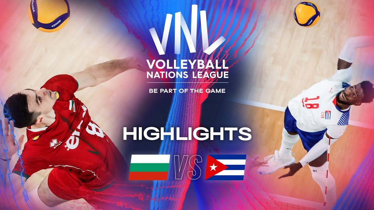 🇧🇬 BUL vs. 🇨🇺 CUB - Highlights | Week 3 | Men's VNL 2024