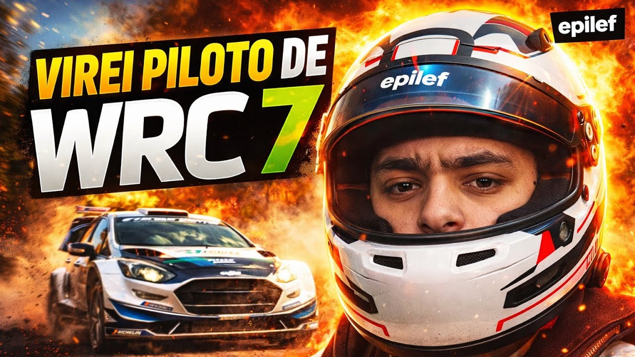 “VIREI PILOTO DE WRC 7 DO ZERO… e quase ganhei!”