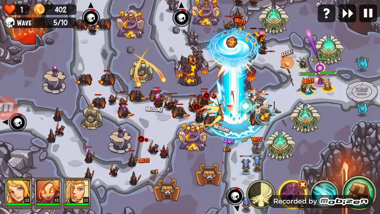 Level 33 Hell Empire Warriors TD | The Sudden Attack Level 33 Hell Empire Warriors TD