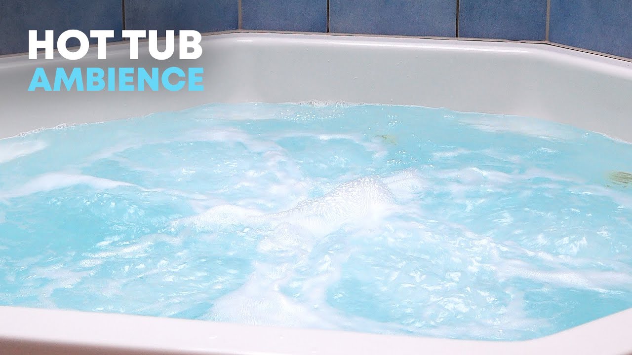 Hot Tub Ambience | Relaxing Hot Tub Sounds | Hot Tub Sounds To Fall Asleep