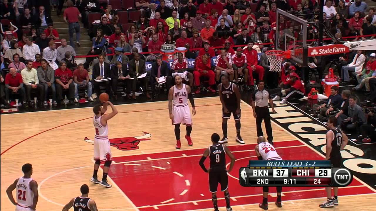 NBA Playoffs, 1st Round, game 6: Marco Belinelli vs Brooklyn Nets / May 2nd, 2013