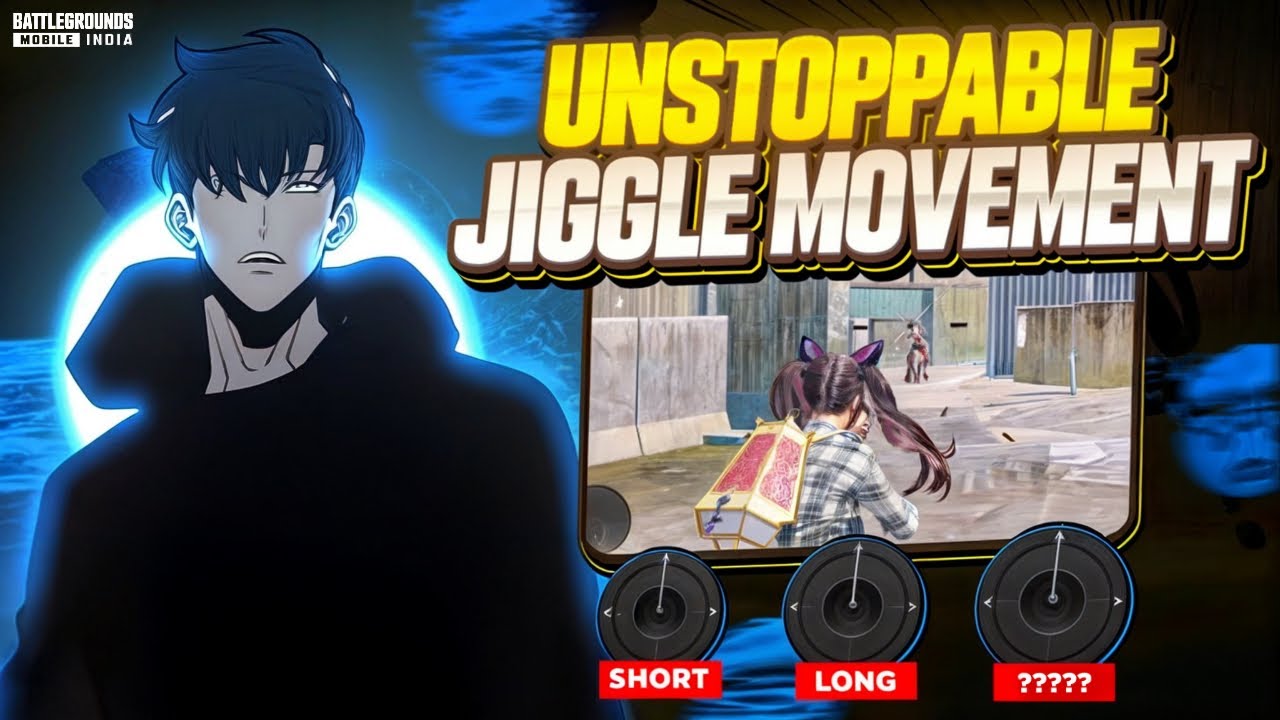 BGMI Jiggle Movement Techniques Explained.